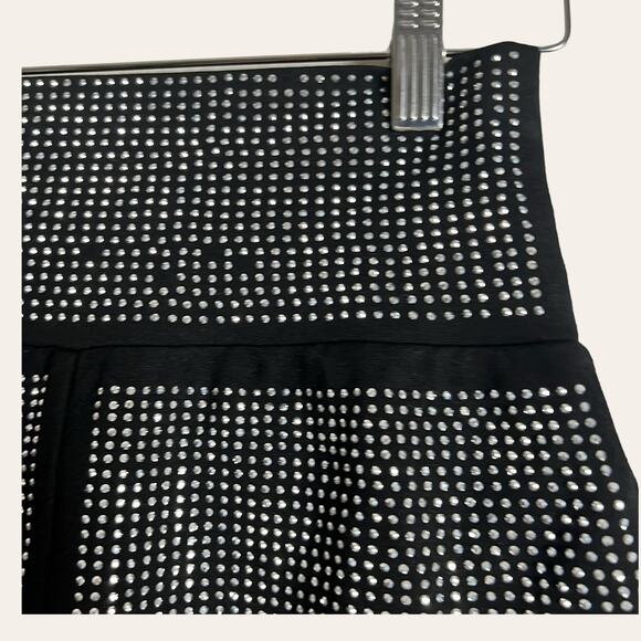 I.AM.GIA Aurora Black Rhinestone Studded High Waist Biker Shorts Size S - Picture 4 of 8